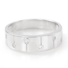 Zircon Silver Ring
