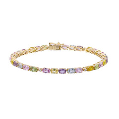 14K Fancy Sapphire Gold Bracelet (CIRARI)