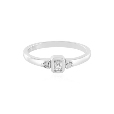 Zircon Silver Ring