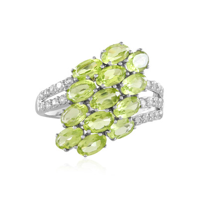 Peridot Silver Ring