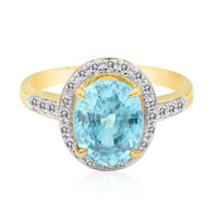9K Ratanakiri Zircon Gold Ring (Adela Gold)