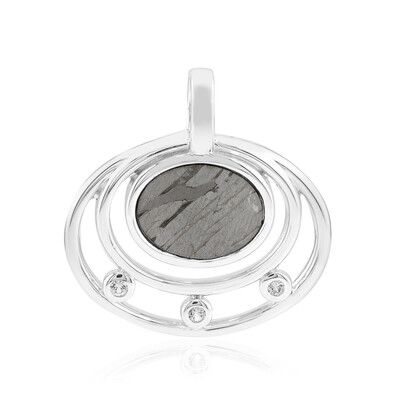 Aletai-Meteorite Silver Pendant
