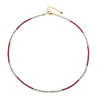 Madagascar Ruby Silver Necklace