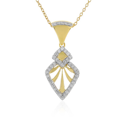 14K Flawless (F) Diamond Gold Necklace (LUCENT DIAMONDS)