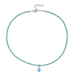 Turquoise Silver Necklace