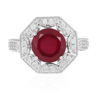Madagascar Ruby Silver Ring
