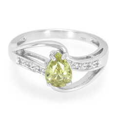 Chrysoberyl Silver Ring