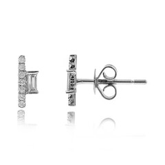 14K SI2 (H) Diamond Gold Earrings (CIRARI)