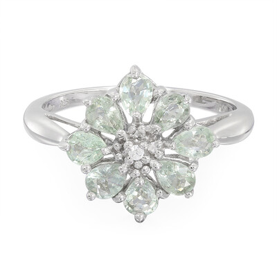 Paraiba Tourmaline Silver Ring