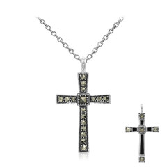 Marcasite Silver Necklace