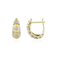 9K I1 (I) Diamond Gold Earrings (Ornaments by de Melo)
