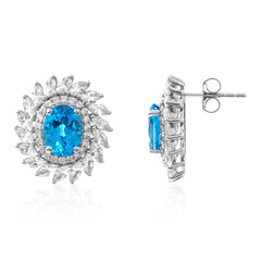 Marambaia Topaz Silver Earrings