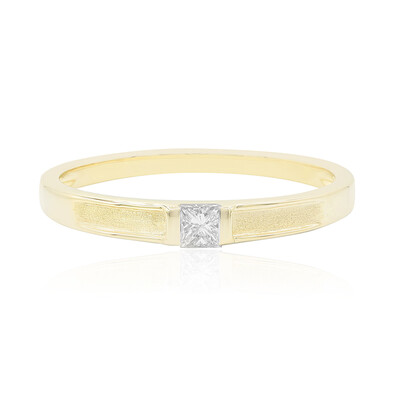 14K SI1 (G) Diamond Gold Ring (Annette)