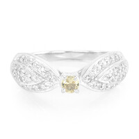 Neon Danburite Silver Ring