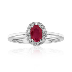 10K AAA Mozambique Ruby Gold Ring