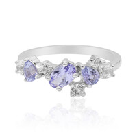 Tanzanite Silver Ring