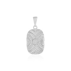 Zircon Silver Pendant