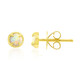 9K Coober Pedy Opal Gold Earrings (Mark Tremonti)
