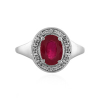 Madagascar Ruby Silver Ring