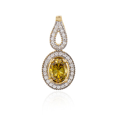 9K Sphalerite Gold Pendant