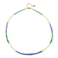 Tanzanite Silver Necklace