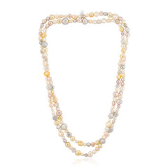 Freshwater pearl Silver Necklace (TPC)