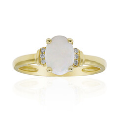10K Australian Opal Gold Ring
