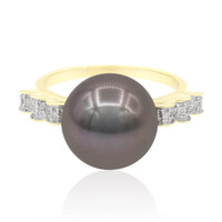 9K Tahitian Pearl Gold Ring (TPC)