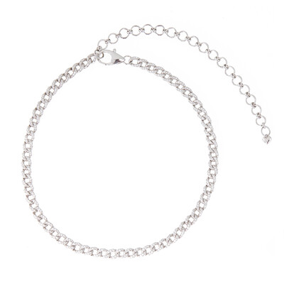 18K I1 (H) Diamond Gold Necklace (de Melo)