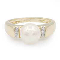9K Akoya Pearl Gold Ring (TPC)