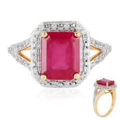 Madagascar Ruby Silver Ring