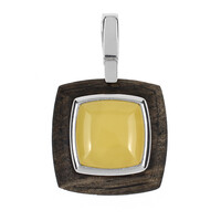 Baltic Amber Silver Pendant