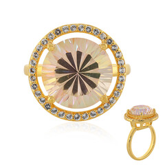 Luna Quartz Silver Ring