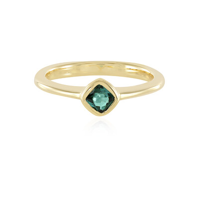 Indicolite Silver Ring (Adela Silber)