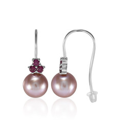 Ming Pearl Silver Earrings (TPC)