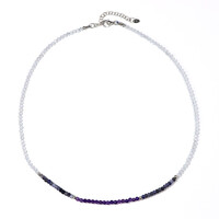 Zircon Silver Necklace