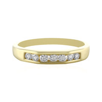 9K Flawless (F) Diamond Gold Ring (LUCENT DIAMONDS)