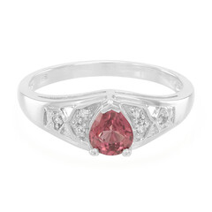 Malaya Garnet Silver Ring