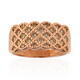 14K SI1 Argyle Rose De France Diamond Gold Ring (Annette)