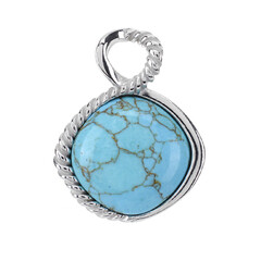 Turquoise Silver Pendant