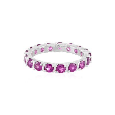 Rhodolite Silver Ring