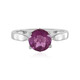 Pink Flouorite Silver Ring