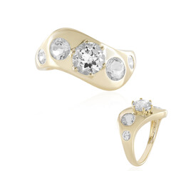 9K Danburite Gold Ring (de Melo)