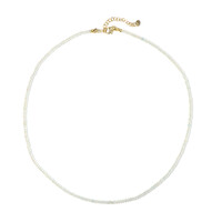 White Topaz Silver Necklace