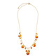 Sunrise Baltic Amber Silver Necklace (dagen)