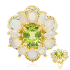Peridot Silver Ring
