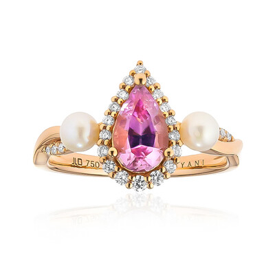 18K Pink Diaspore Gold Ring (AMAYANI)