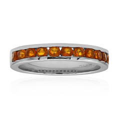 Madeira Citrine Silver Ring