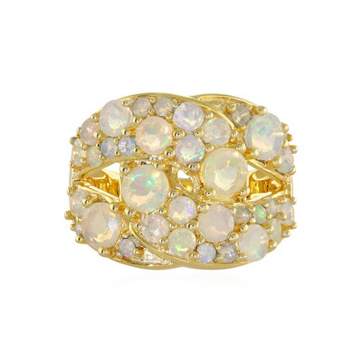 Welo Opal Silver Ring