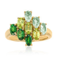 Tsavorite Silver Ring
